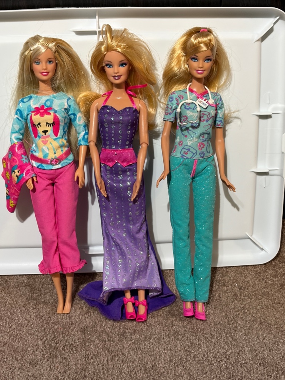 Barbie Dolls Trio